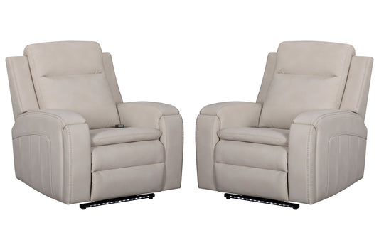 Armstrong - Power Recliner With Heat, Massage And Auto-Glide