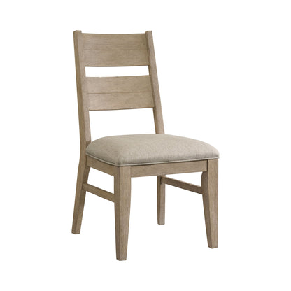 Nash - Panel Back Side Chair - Weathered Sand