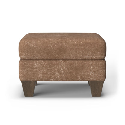 Moxy - Fabric Ottoman, Square Tapered Legs