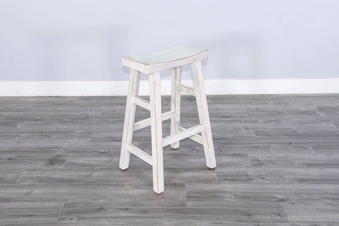 Marina - Stool With Wood Seat (Set of 2)