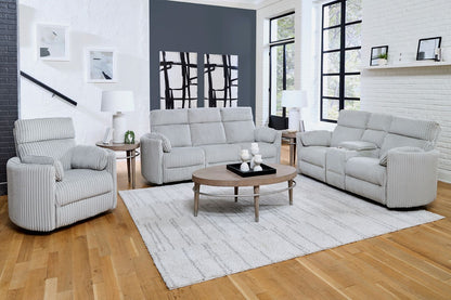 Radius - Power Glider Reclining Console Loveseat