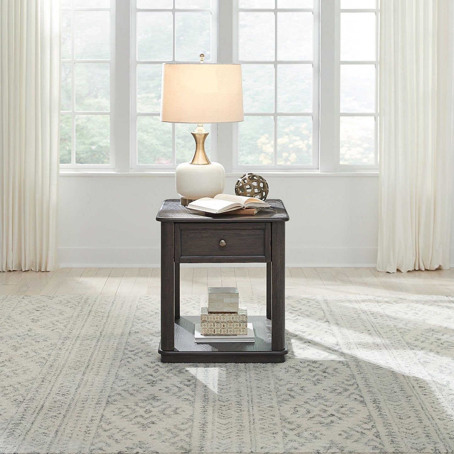 Wallace - End Table - Brown