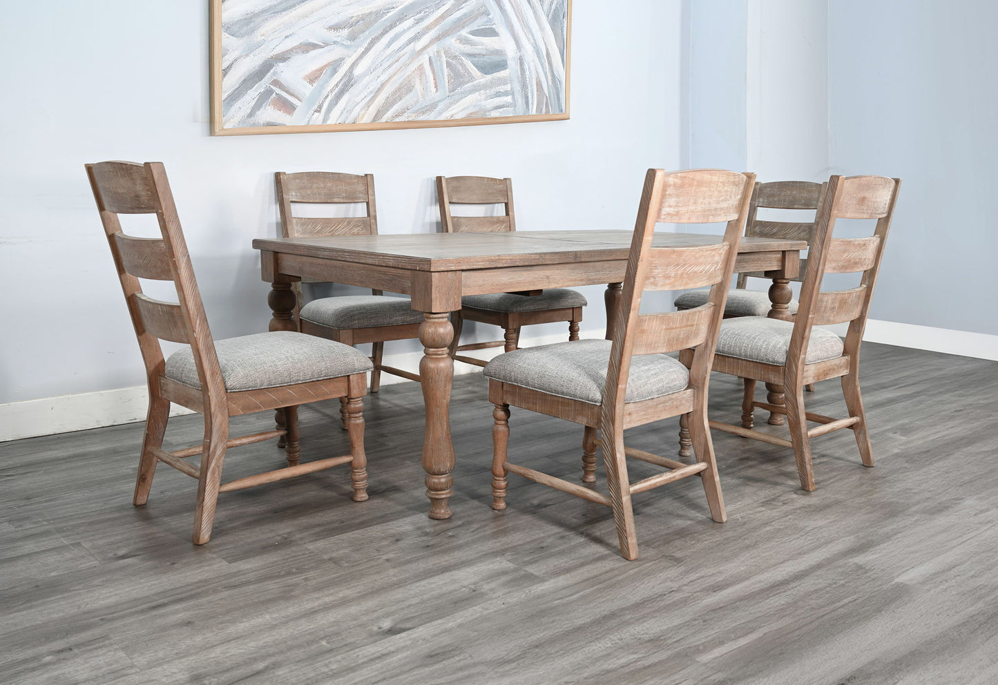 Sierra - Rectangular Extension Dining Set With Turned Legs
