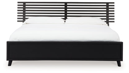 Danziar - Slat Panel Bedroom Set