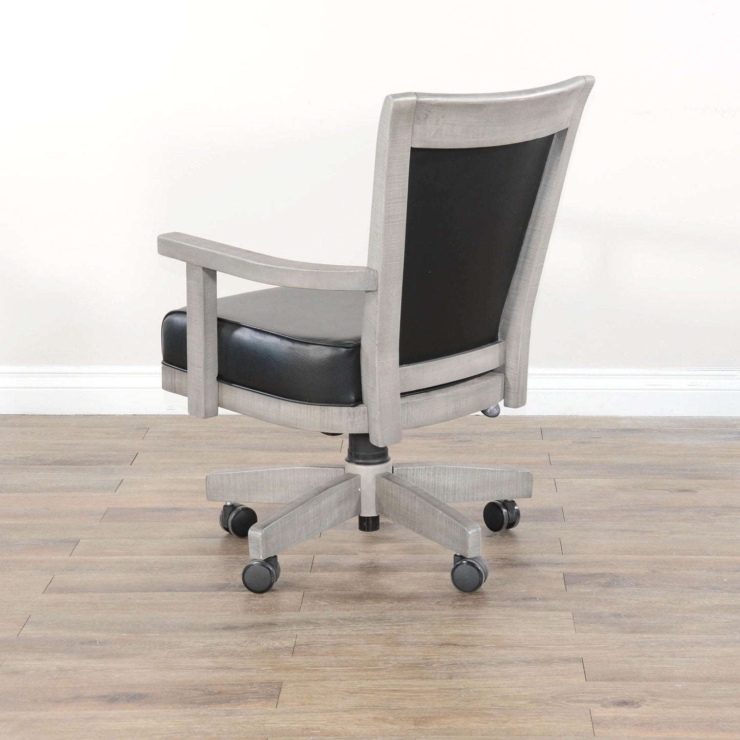 Alpine - Game Chair With Casters, Cushion Seat & Back - Gray