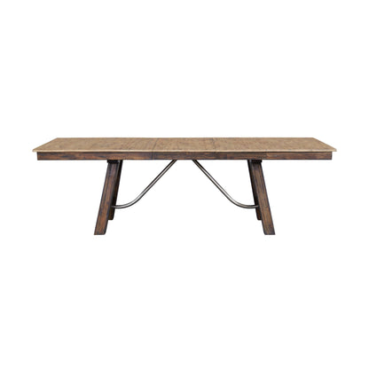 Transitions - Trestle Dining Table - Driftwood / Sable
