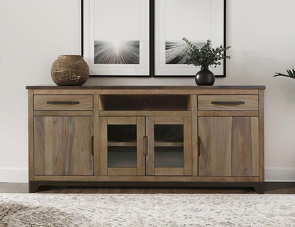 Natural Parota - TV Stand - Rich Brown