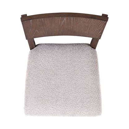 Cascade Falls - Panel Back Side Chair - Satin Espresso