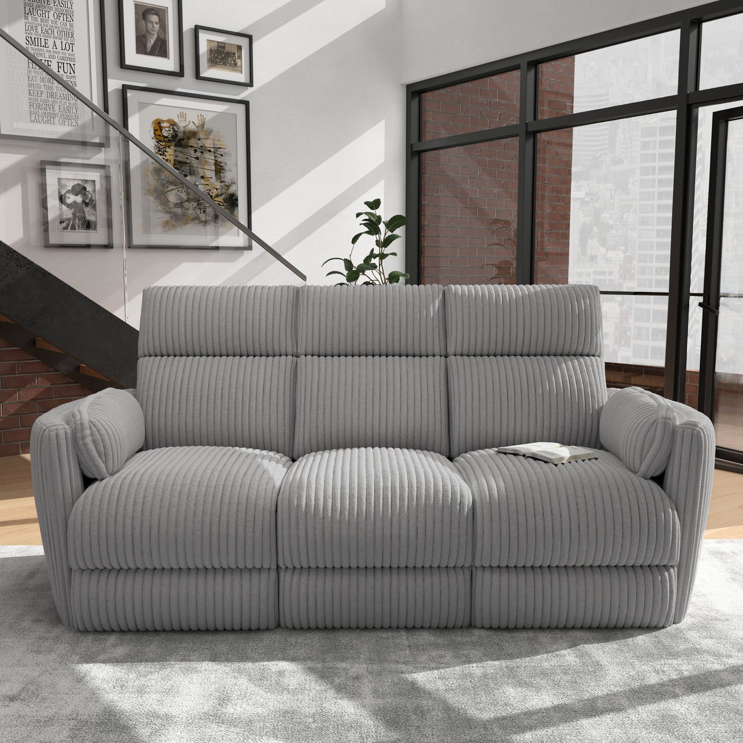 Radius - Power Reclining Sofa Set