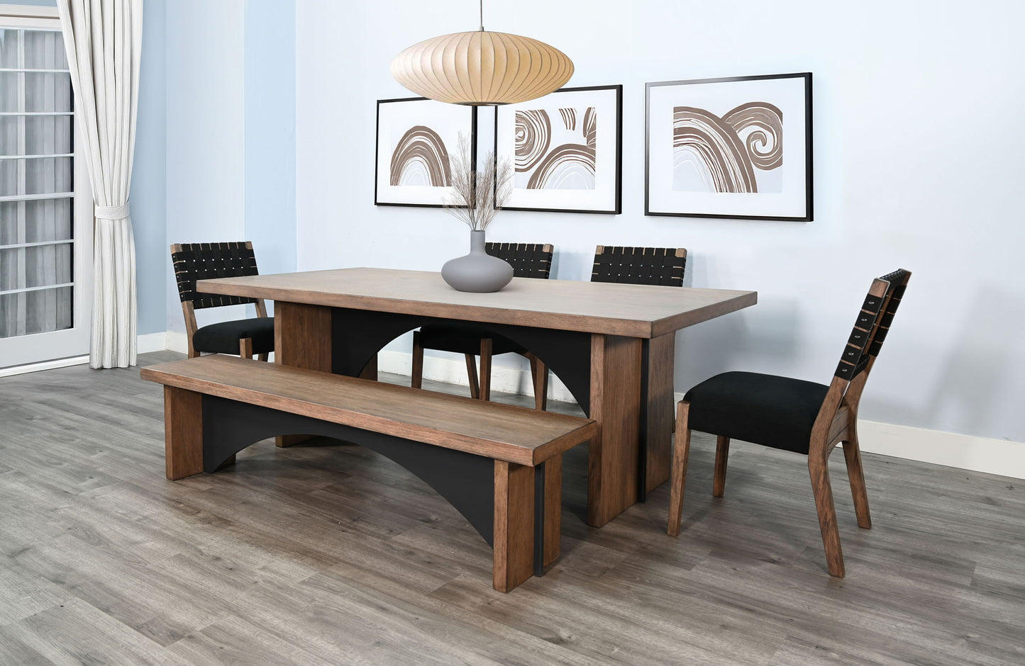 Modern - Rectangular Arch Dining Set