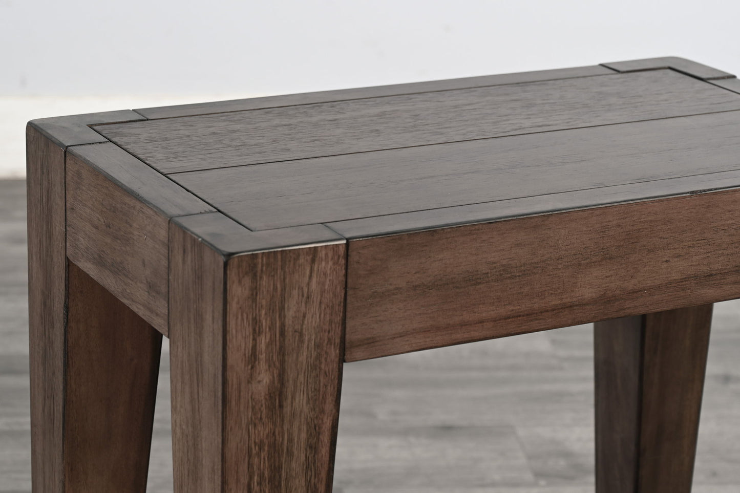 Doe Valley - Mahogany Wood Coffee Table With Casters