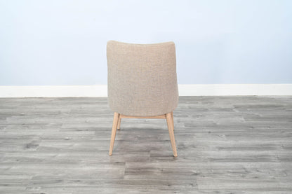 Olivia - Highback Cushioned Dining Chair (Set of 2) - Wheat