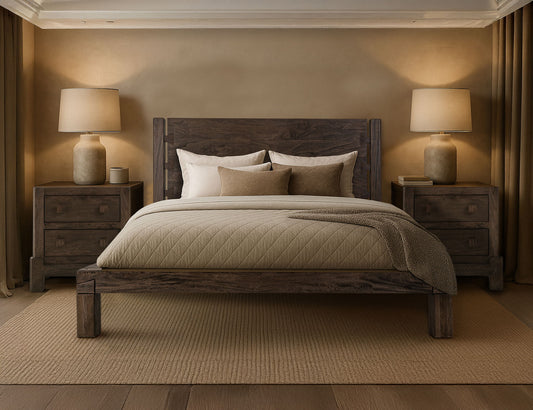 Atenas - 2-Drawer Nightstand - Brown