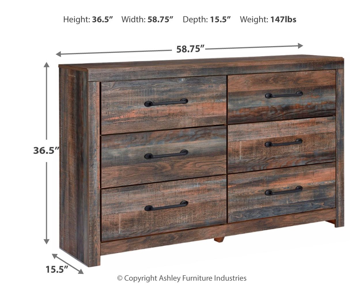 Drystan - Bookcase Bed Set