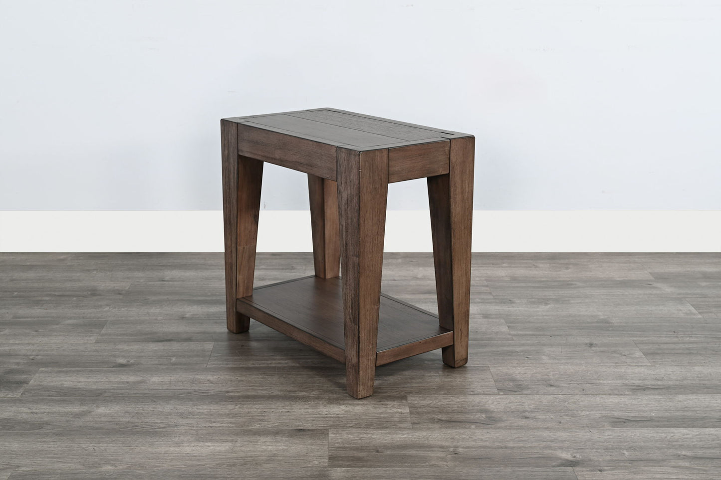 Doe Valley - Mahogany Wood Coffee Table With Casters