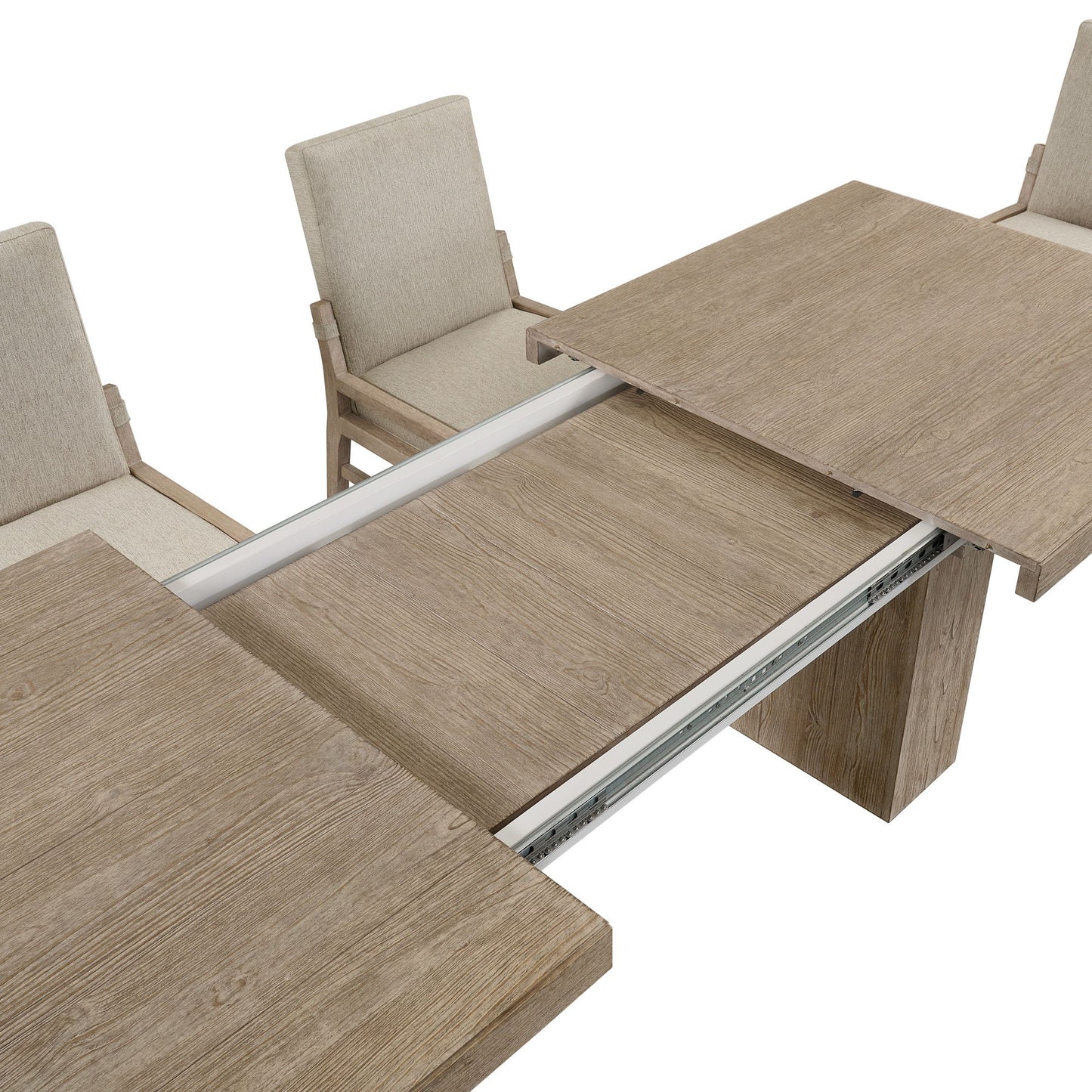 Nash - Trestle Dining Table - Weathered Sand