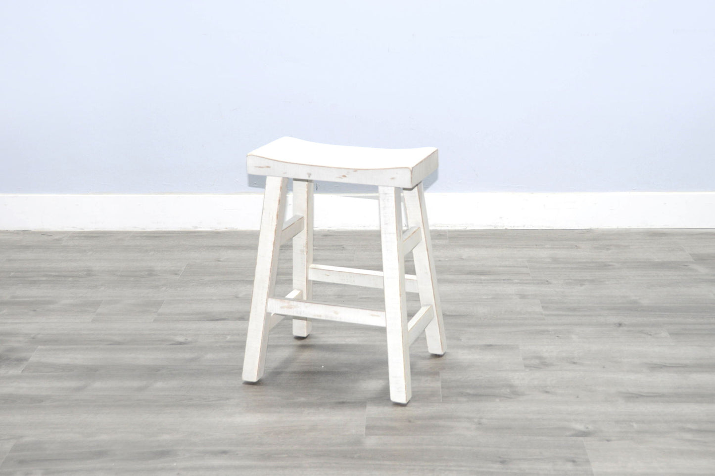 Marina - Stool With Wood Seat (Set of 2)