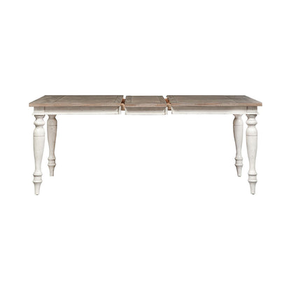 Whitney - Rectangular Leg Table - White