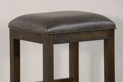 Homestead - Counter Cushion Seat Stool - Tobacco Leaf