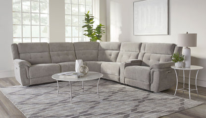 Richland - Modular Power Reclining Sectional With Power Adjustable Headrests