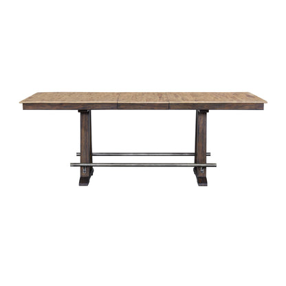 Transitions - Counter Trestle Table - Driftwood / Sable