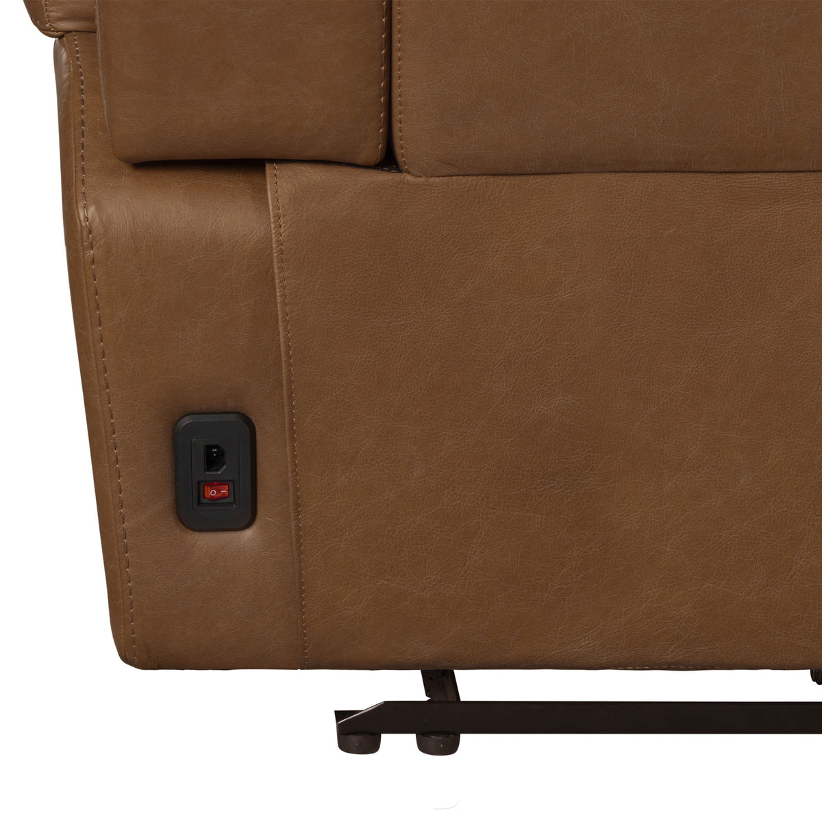 Veracruz - Power Zero Gravity Tilt Console Loveseat P2 - Vintage Tan