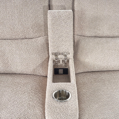 Modesto - Modular Power Reclining Sectional With Power Adjustable Headrests