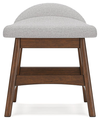 Lyncott - 3 Pc. - Home Office Desk, Chair, Bookcase - Brown