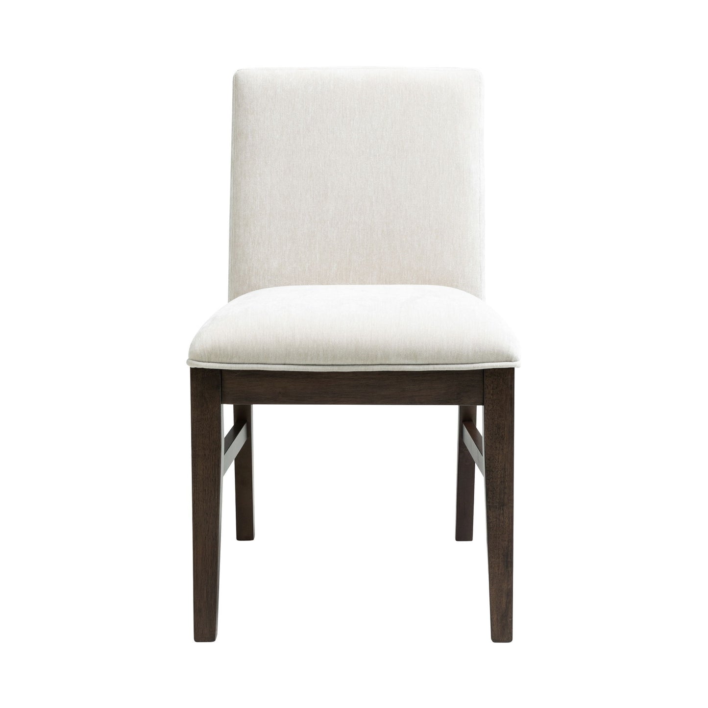 West End - Parson Chair With Ivory Upholstery