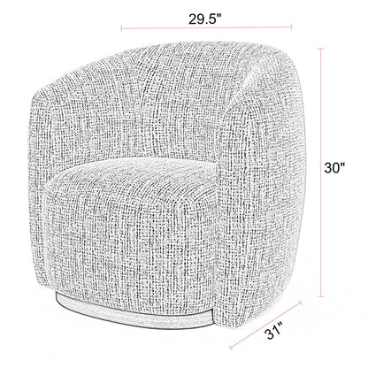 Tatum - Swivel Accent Chair