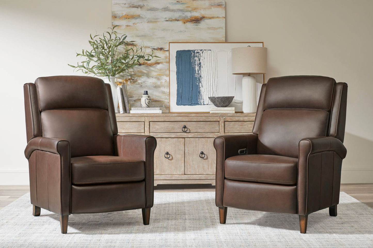 Northfield - Power Cordless High Leg Recliner