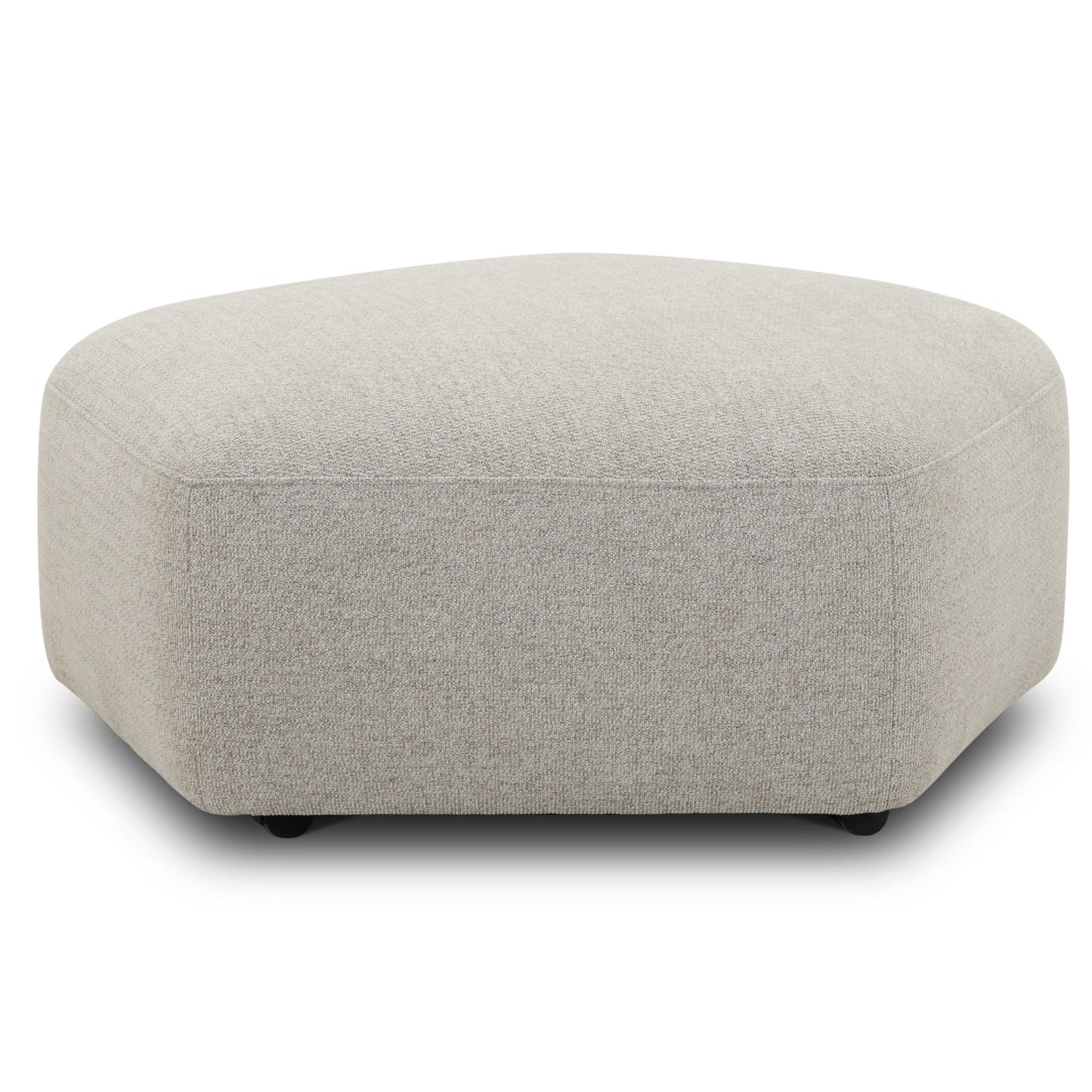 Playful - Ottoman With Casters - Canes Cobblestone