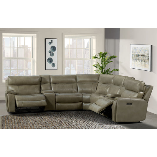 Summit - Dual-Power Sectional Set - Bolero Mushroom
