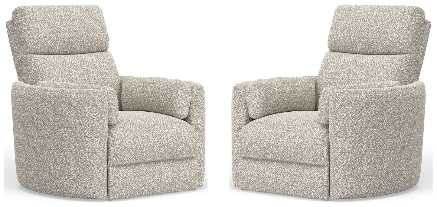 Radius - Power Swivel Glider Recliner (Set of 2)