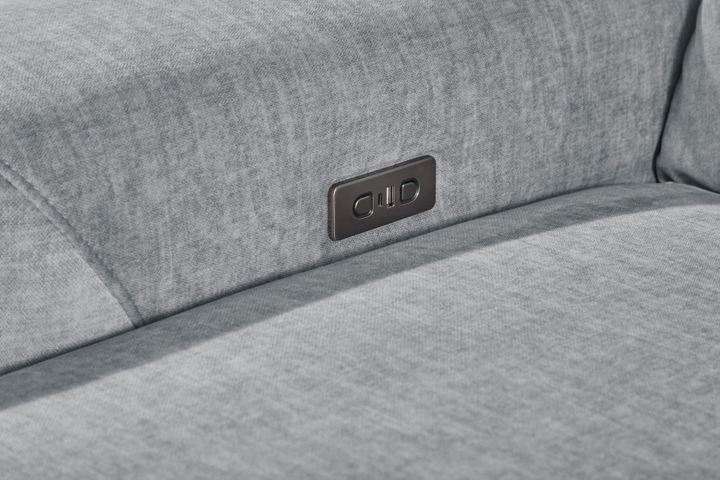 Elliot - 3 Piece Modular Lift Top Storage Sectional - Sterling