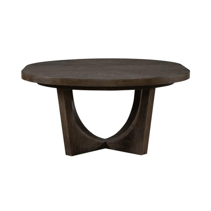 Cascade Falls - Pedestal Table - Brown