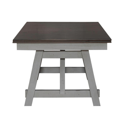 Newport - Trestle Table - Smokey Gray / Carbon Gray