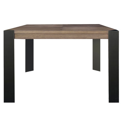 Cedar Fork - Square Counter Height Dining Table - Smoked Arabica