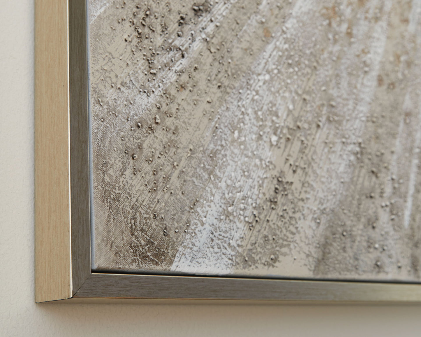 Waldard - Wall Art - Gray / Taupe / White