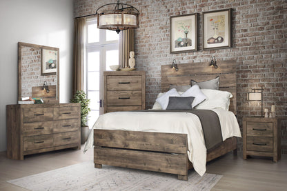 Misty Lodge - Nightstand - Greige