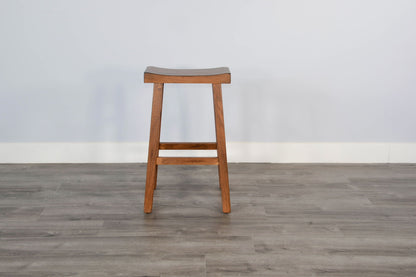 Sedona - Saddle Seat Stool With Wood Seat
