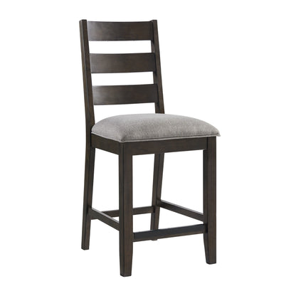 Beacon - Ladder Stool - Charcoal / Walnut