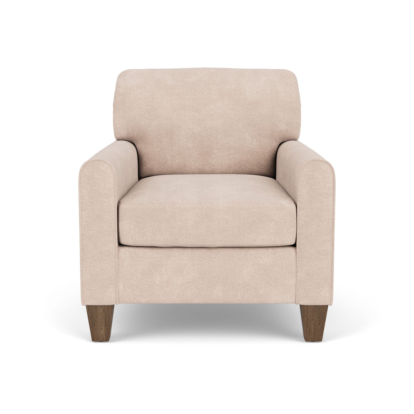 Moxy - Fabric Chair, Rounded Mailbox Arms