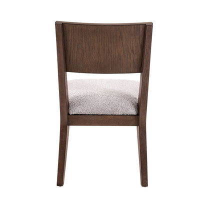 Cascade Falls - Panel Back Side Chair - Satin Espresso