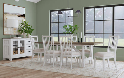 Melody - Rectangular Dining Table - White