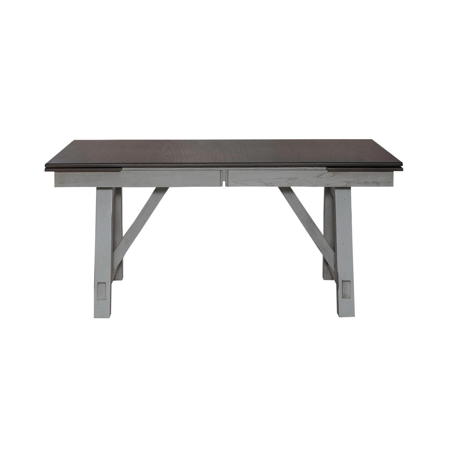 Newport - Trestle Table - Smokey Gray / Carbon Gray