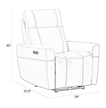 Bradford - Power Zero Gravity Recliner