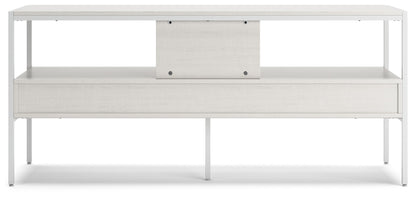 Deznee - Large TV Stand - White