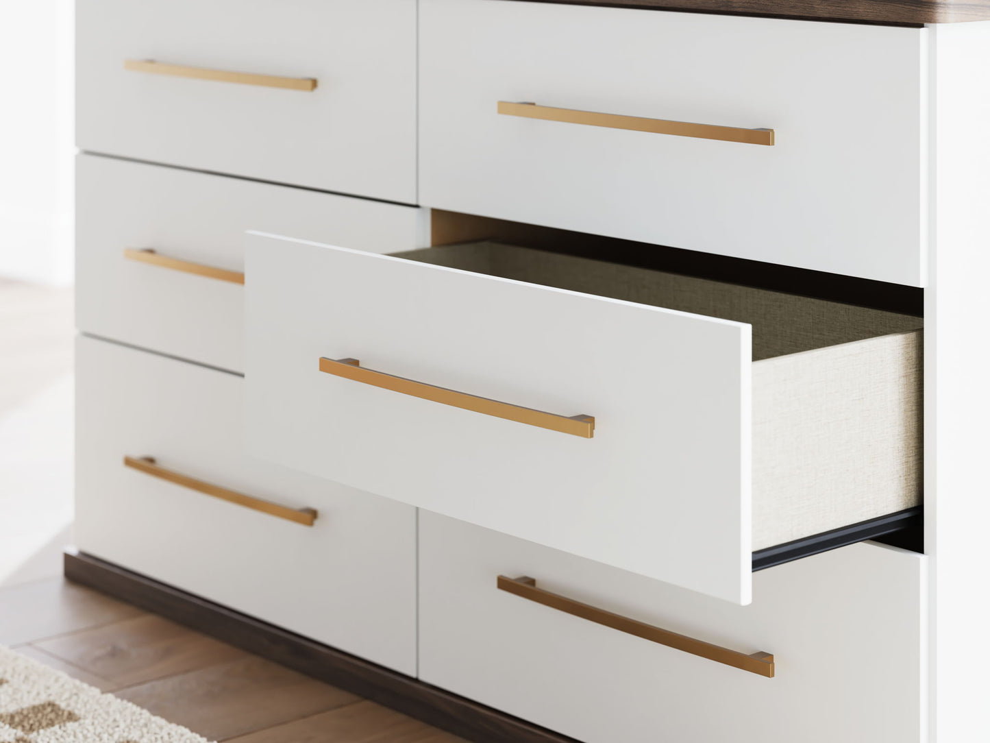 Kendanport - Six Drawer Dresser