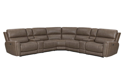 Hancock - Zero Gravity Power Reclining Sectional With Power Adjustable Headrests
